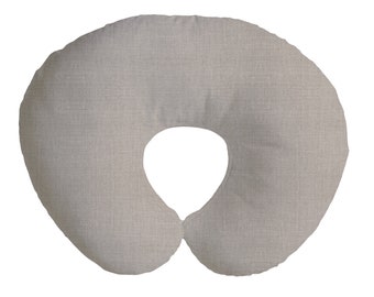 Nursing Pillow Cover in Natural Linen