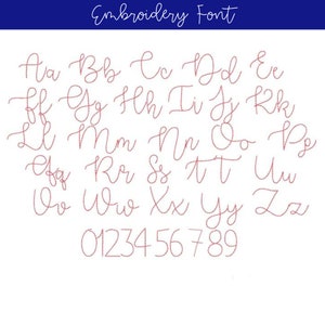 font for birthday crown embroidery