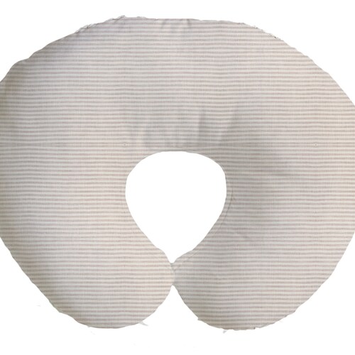 Nursing Pillow Cover in Striped Linen Etsy