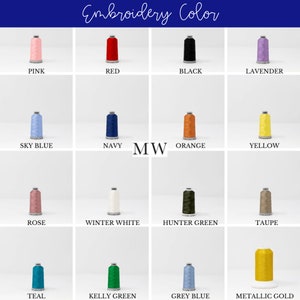 Embroidery thread colors for birthday crowns