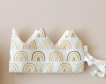 Fabric Crown Sewing Pattern PDF: DIY Birthday Party Hat