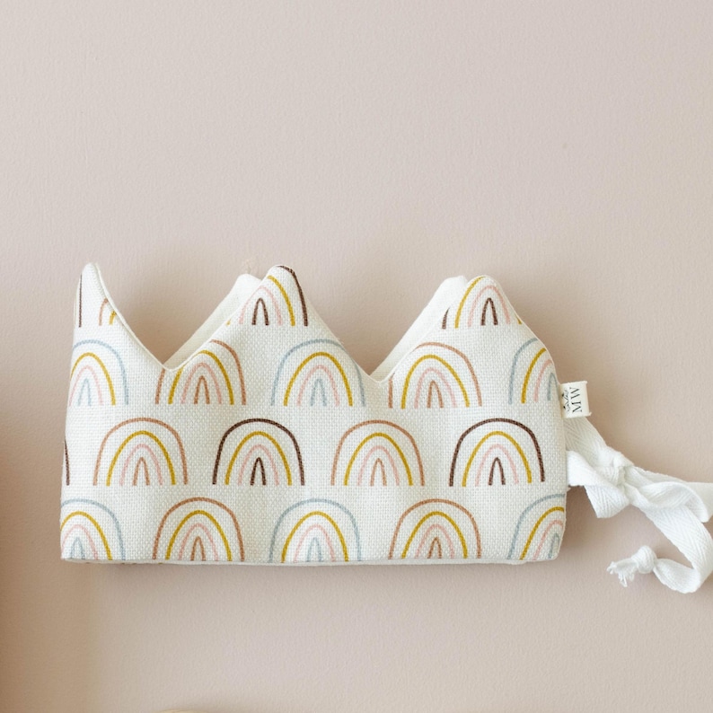 Fabric Crown Sewing Pattern PDF, Birthday Crown Pattern, Fabric Crown PDF Pattern, DIY Birthday Crown, Play Crown Pattern, Party Hat Pattern