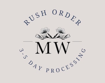 Rush Order Processing (2 Business Days)