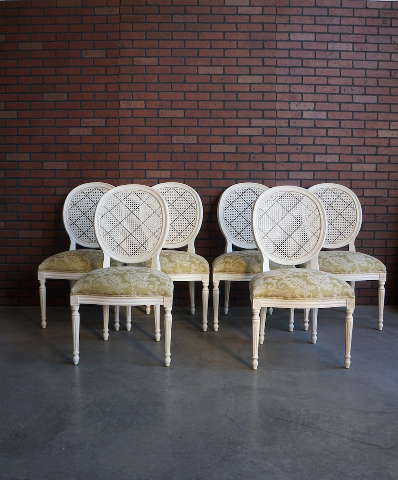 Dining Chairs Cane Back Dining Chairs French Regency Dining Side Chairs