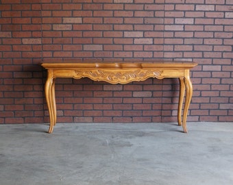 Console Table ~ Sofa Table ~ French Provincial Console ~ Country French Sofa Table by Drexel Heritage