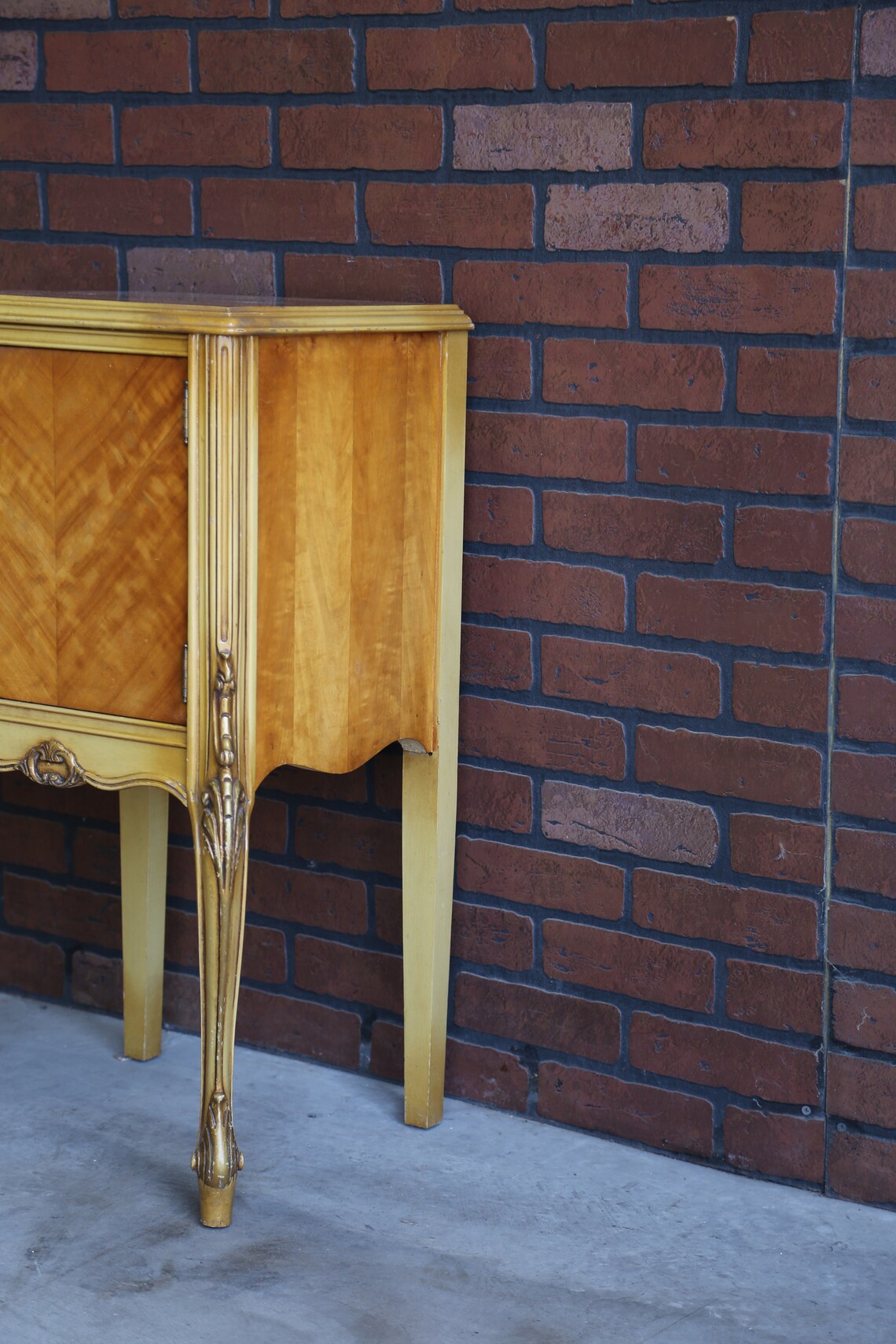 Antique Nightstand French Bedside Table Vintage Nightstand Etsy