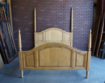 Queen Bed Frame ~ 4 Post Bed  ~ Raised Panel Poster Bed ~ Country French Bed