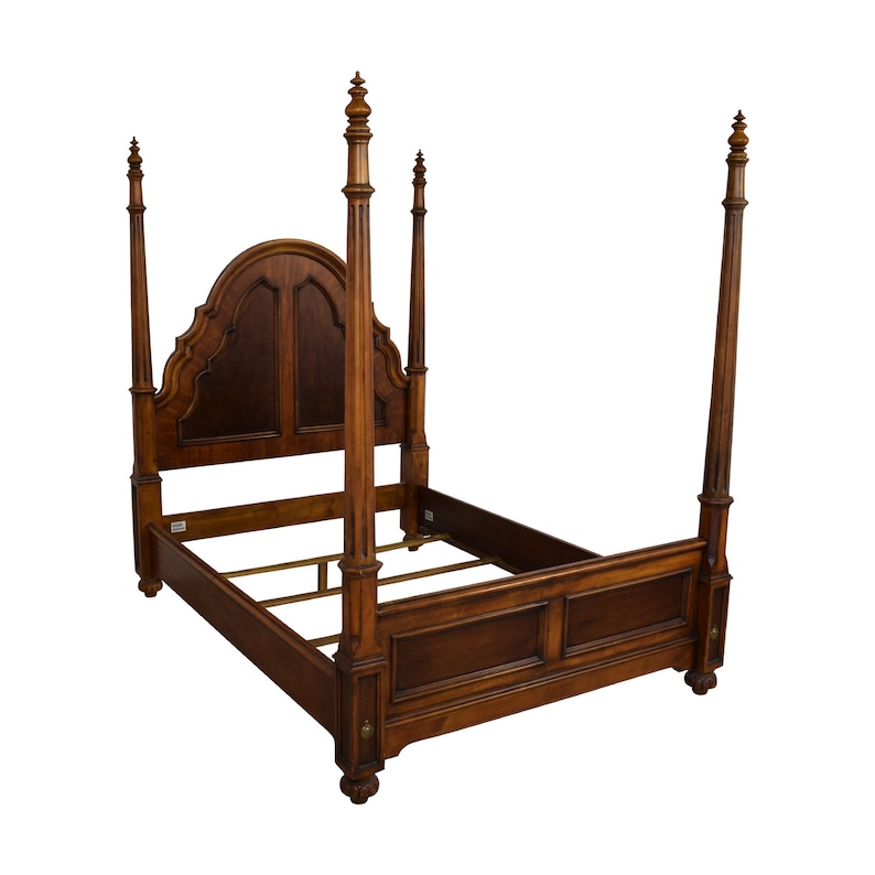 Cal King Bed Frame 4 Post Bed Tuscany Panel Poster Bed by Etsy