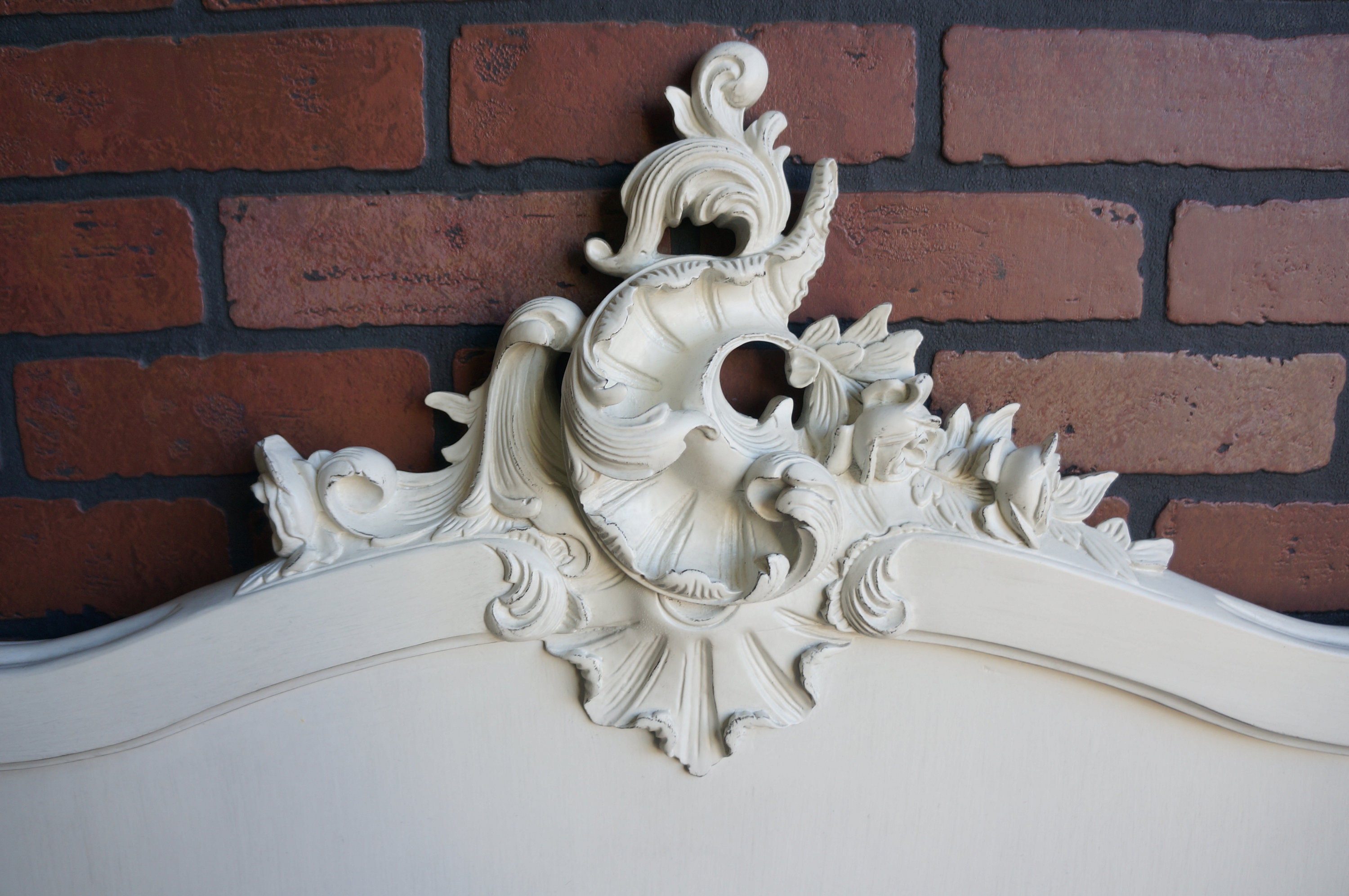 Twin Headboard Rococo Headboard Shabby Chic Twin Headboard French Provincial Headboard Etsy