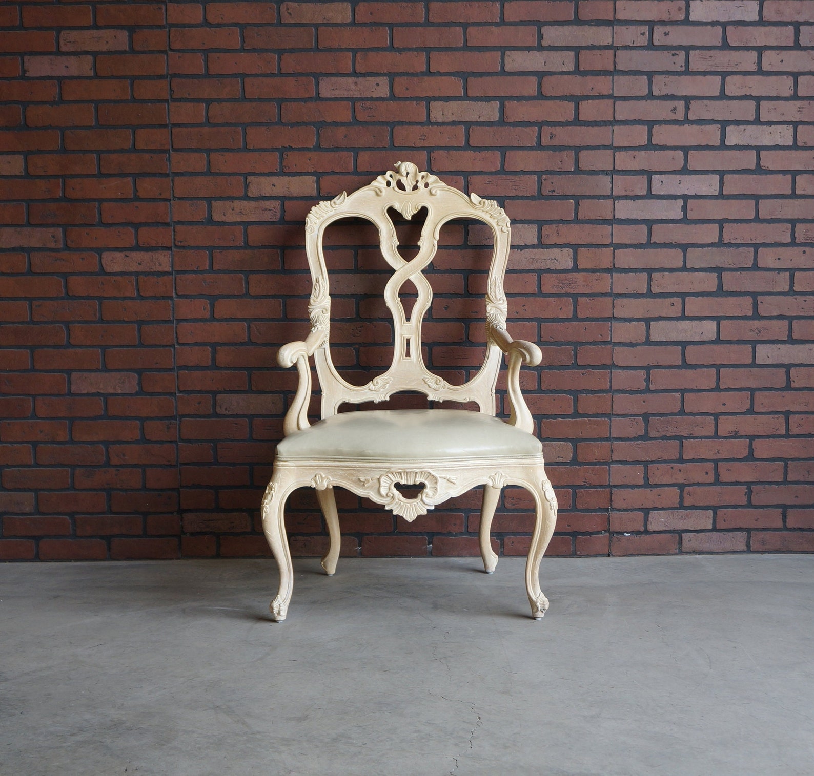 Splat Back Rococo French Rococo Style Arm Chairs ~ Splat Back Dining Chairs ~ Hand Carved ...