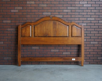 Ethan Allen Country French Queen Panel Headboard ~ French Provincial Headboard ~ Queen Headboard