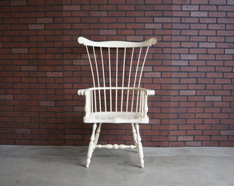 Comb Back Armchair ~ Spindle Back Chair ~ New Country Arm Chair by Ethan Allen