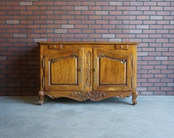 Sideboard ~ French Provincial Buffet  ~ Country French Cabinet by Henredon