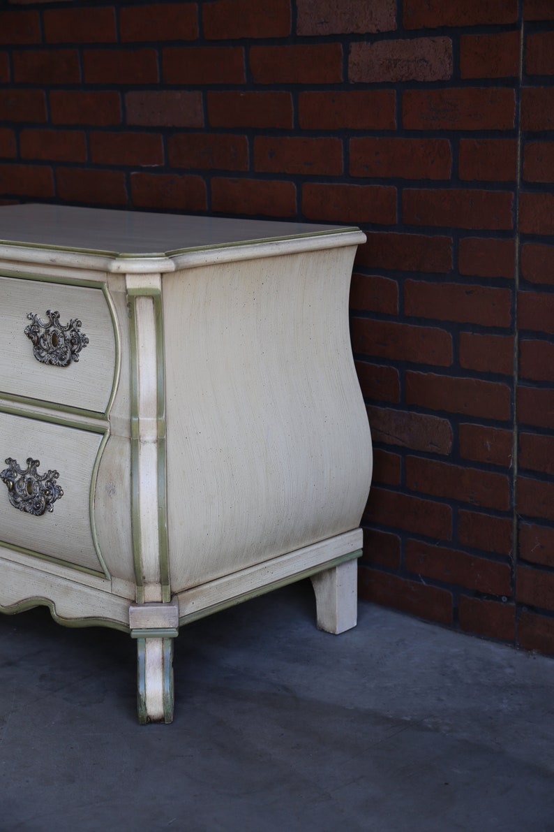 Chairside Chest Country French Bedside Chest French Etsy
