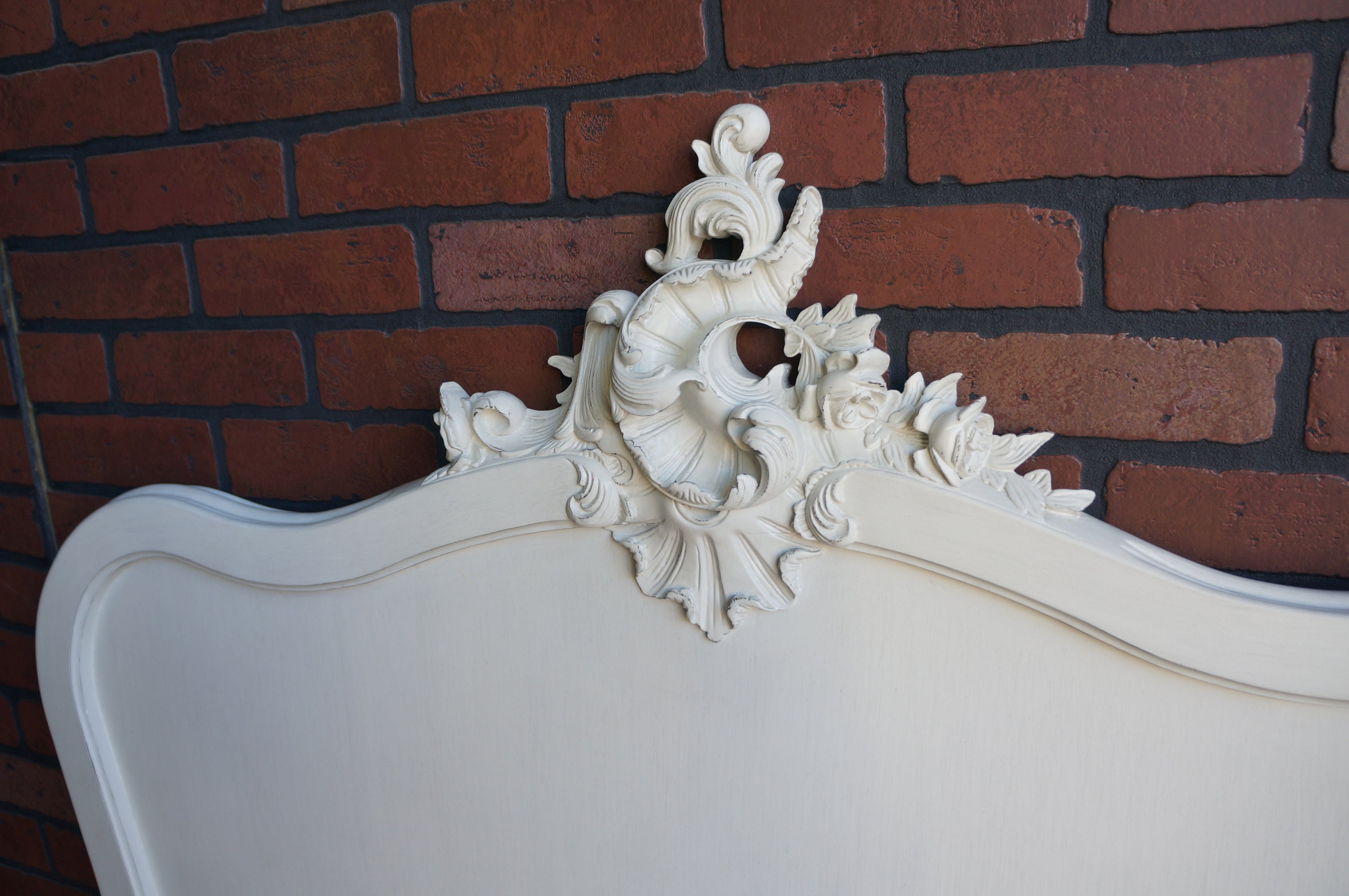 Twin Headboard Rococo Headboard Shabby Chic Twin Headboard French Provincial Headboard Etsy
