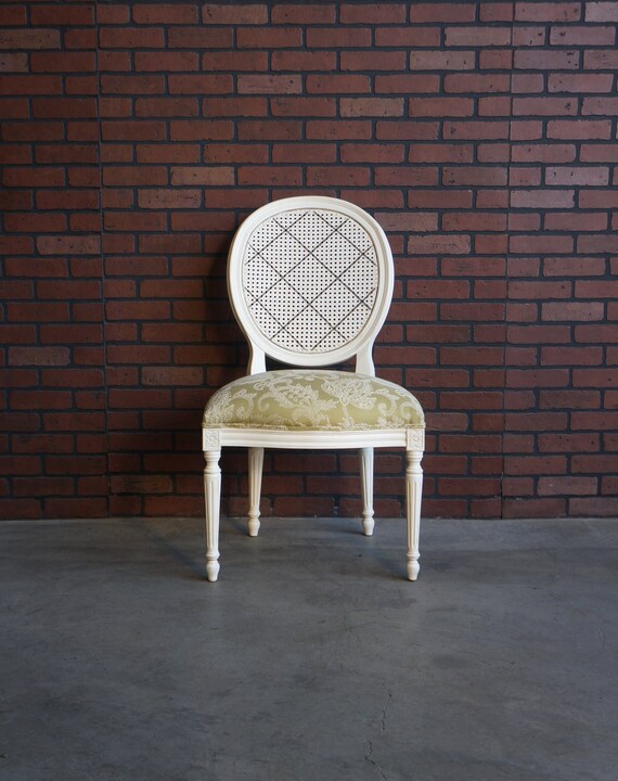 Ethan allen cane back chairs discount