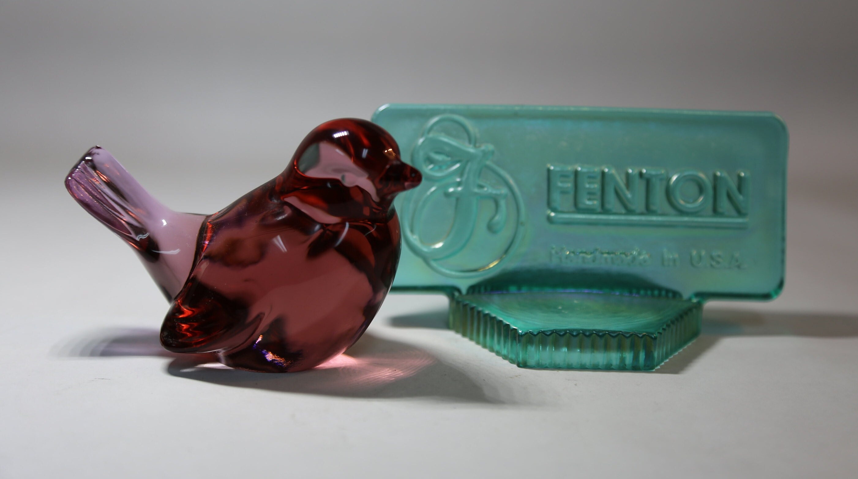 Fenton Glass ~ Dusty Rose Glass Bird ~ Bird Figurine - Etsy Fenton Glass ~ Dusty Rose Glass Bird ~ Bird Figurine - Etsy