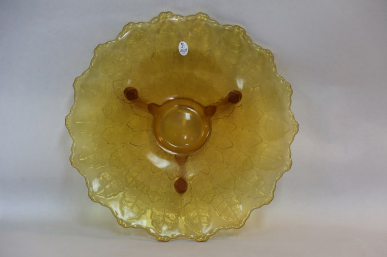 Fenton Art Glass Cake Plate - Thumbnail 2