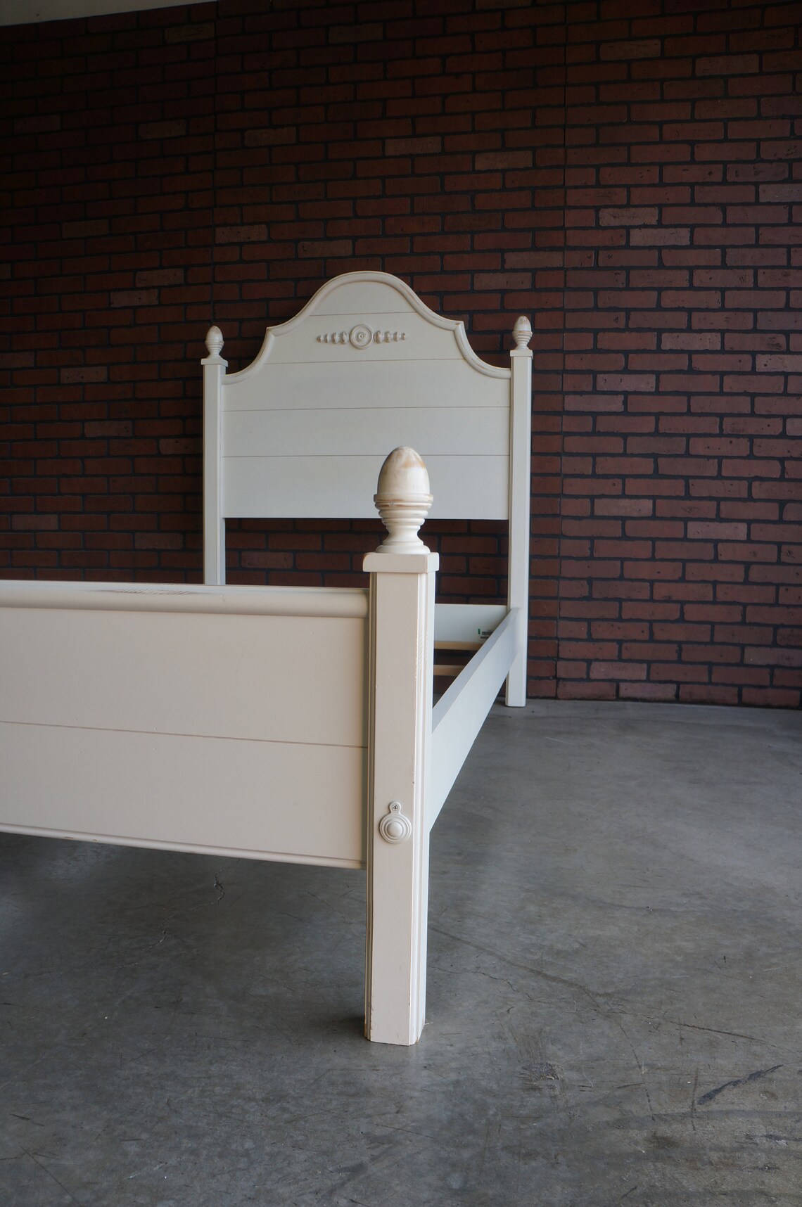 Twin Bed Frame French Farmhouse Bed Country Cottage Twin - Etsy