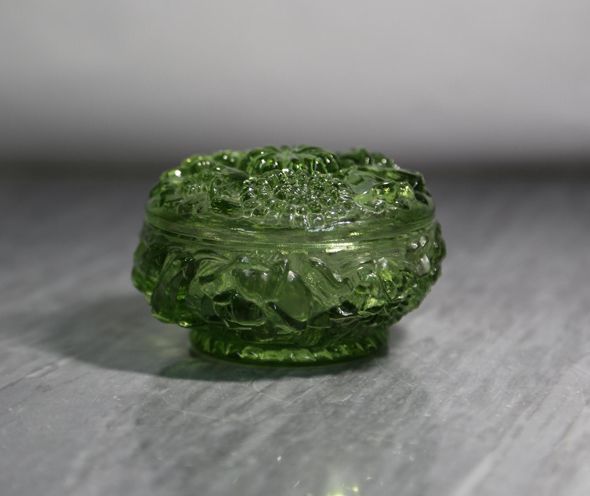 Fenton Trinket Box - Etsy