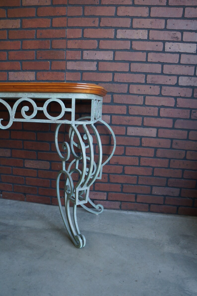 Console With Mirror Entry Table Hall Table French - Etsy