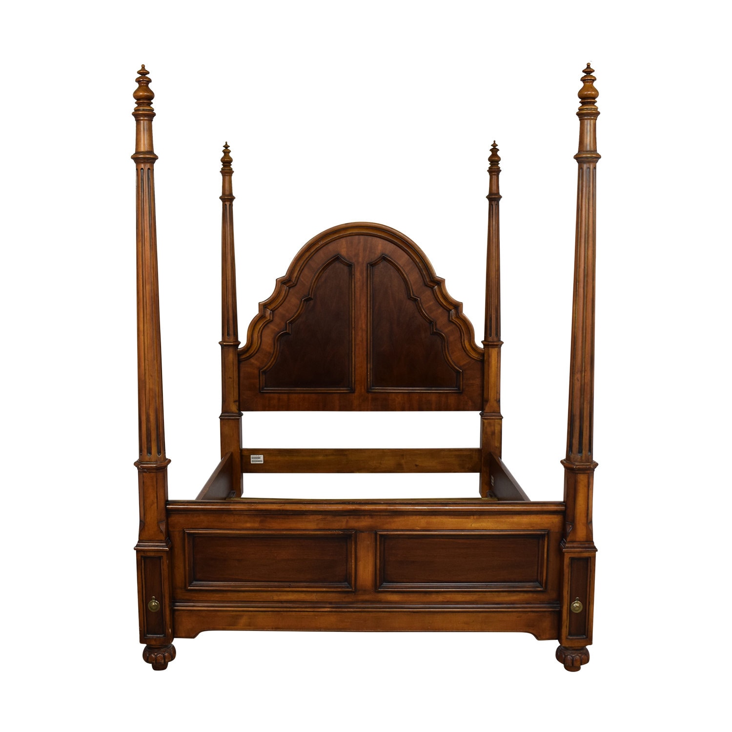 Cal King Bed Frame 4 Post Bed Tuscany Panel Poster Bed by Etsy