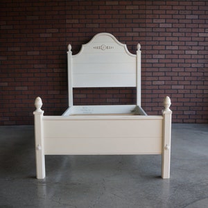 Twin Bed Frame French Farmhouse Bed Country Cottage Twin - Etsy