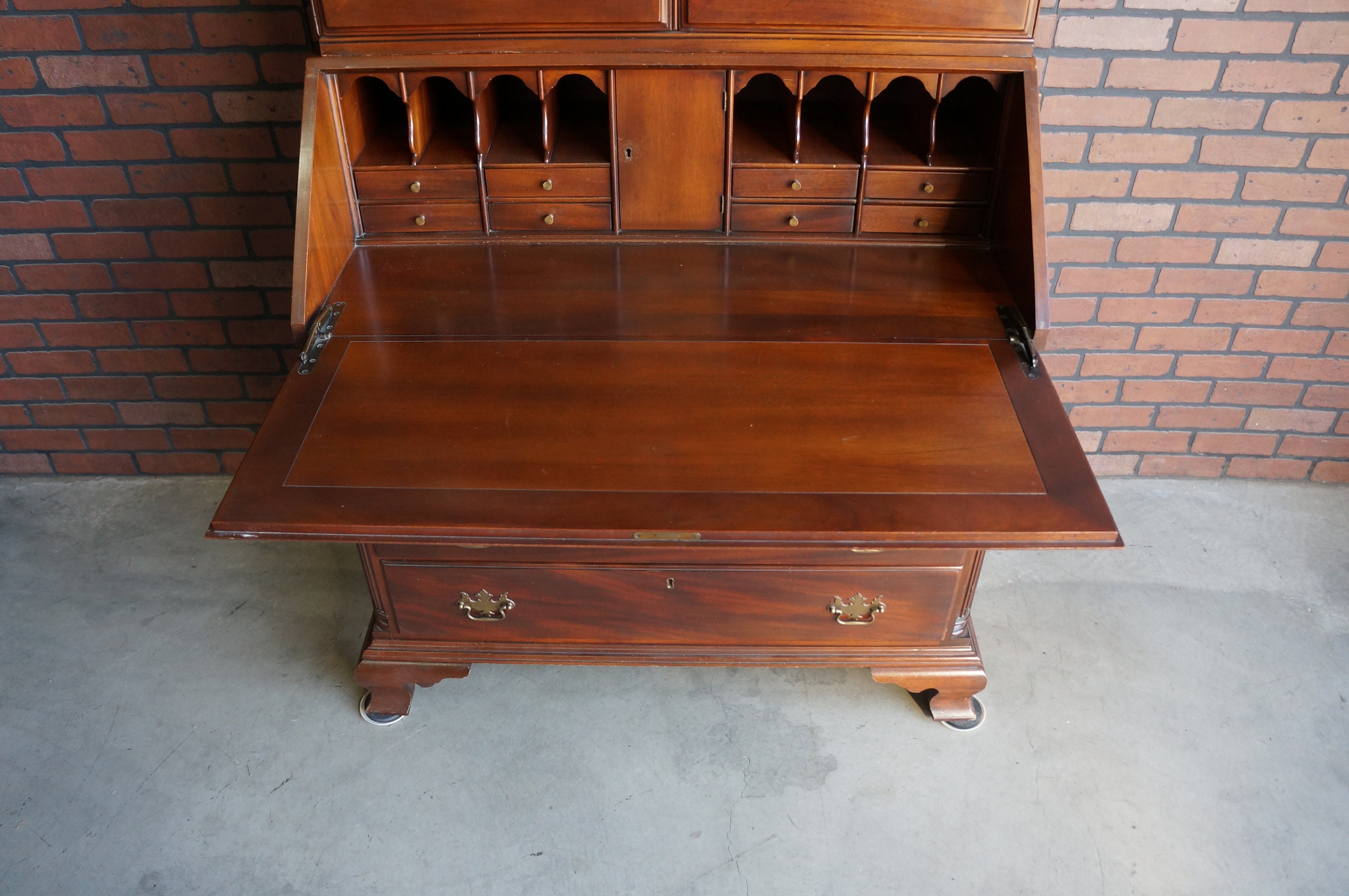 Secretary Desk ~ Desk ~ Vintage Secretary Desk ~ Traditional Mahogany ...