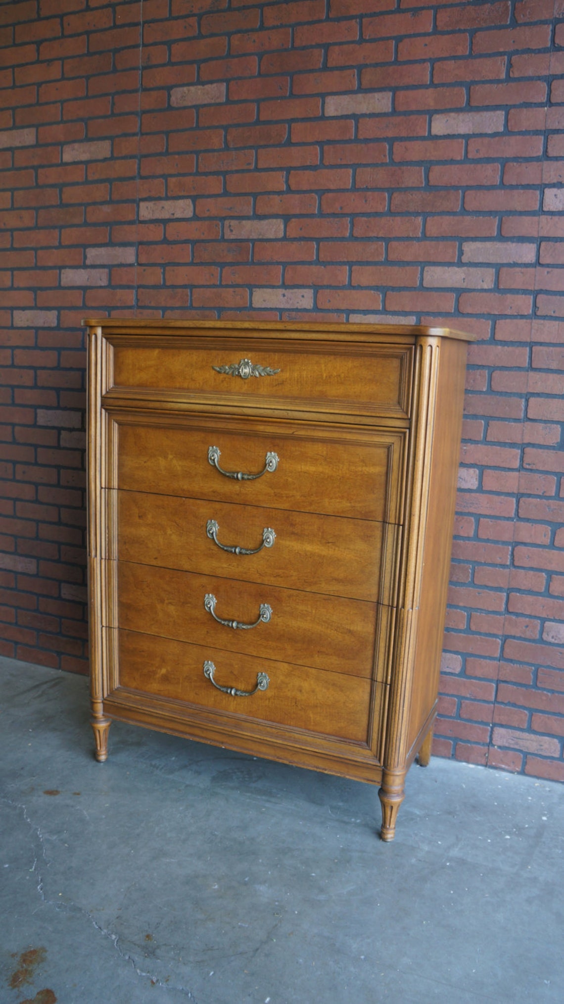 Chest of Drawers Tall Chest Dresser French Regency Etsy