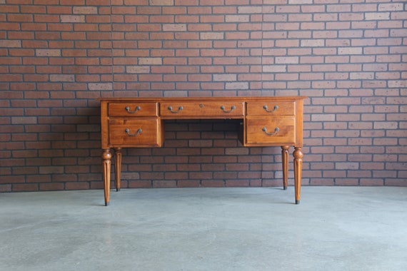 Desk Writing Desk Vintage Desk Cottage Desk Country Etsy