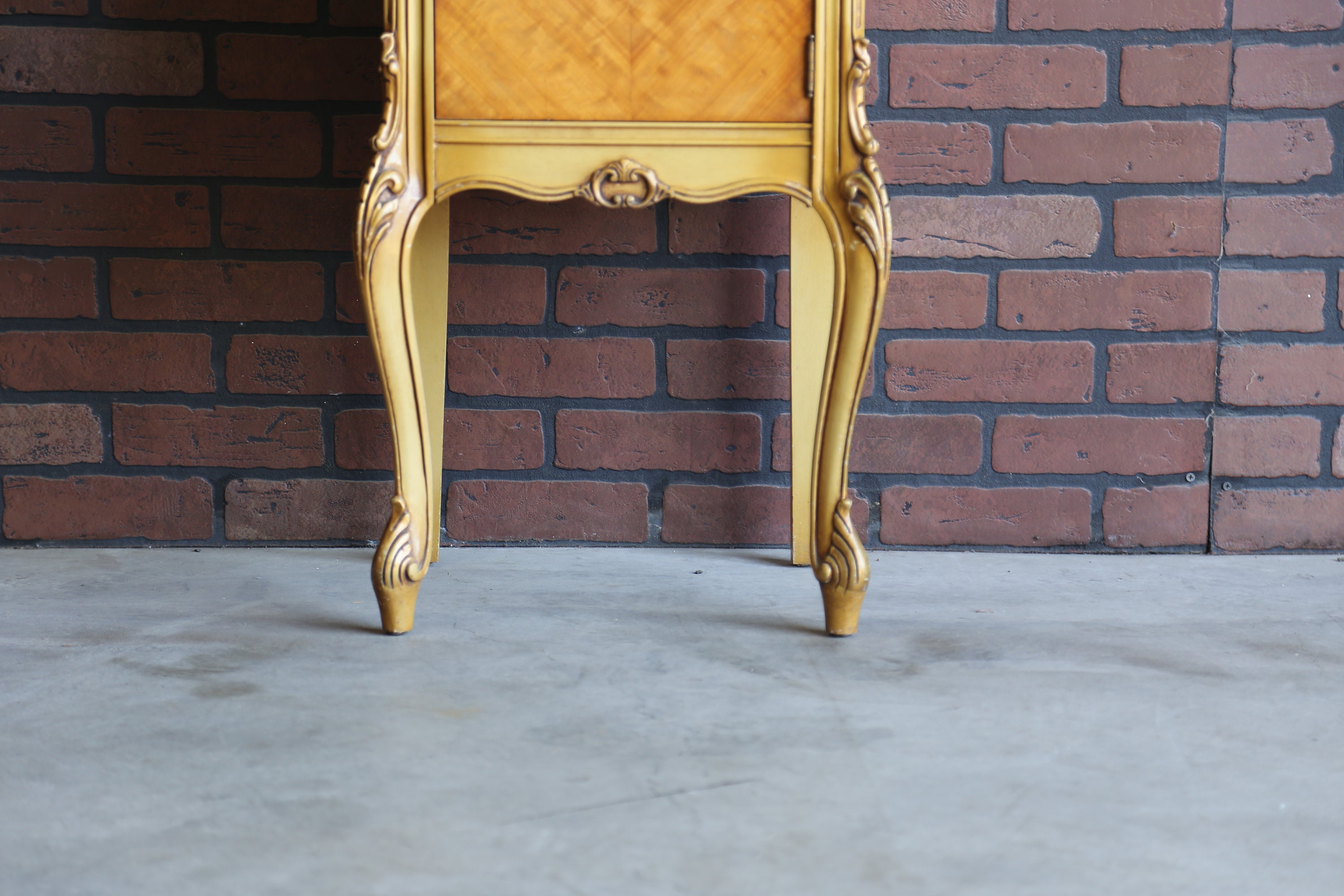 Antique Nightstand French Bedside Table Vintage Nightstand Etsy