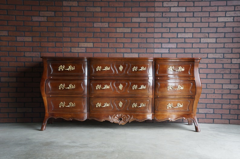 Dresser Vintage Dresser French Provincial Dresser Etsy