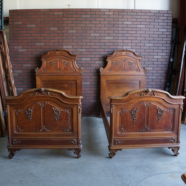 Antique Twin Beds Etsy