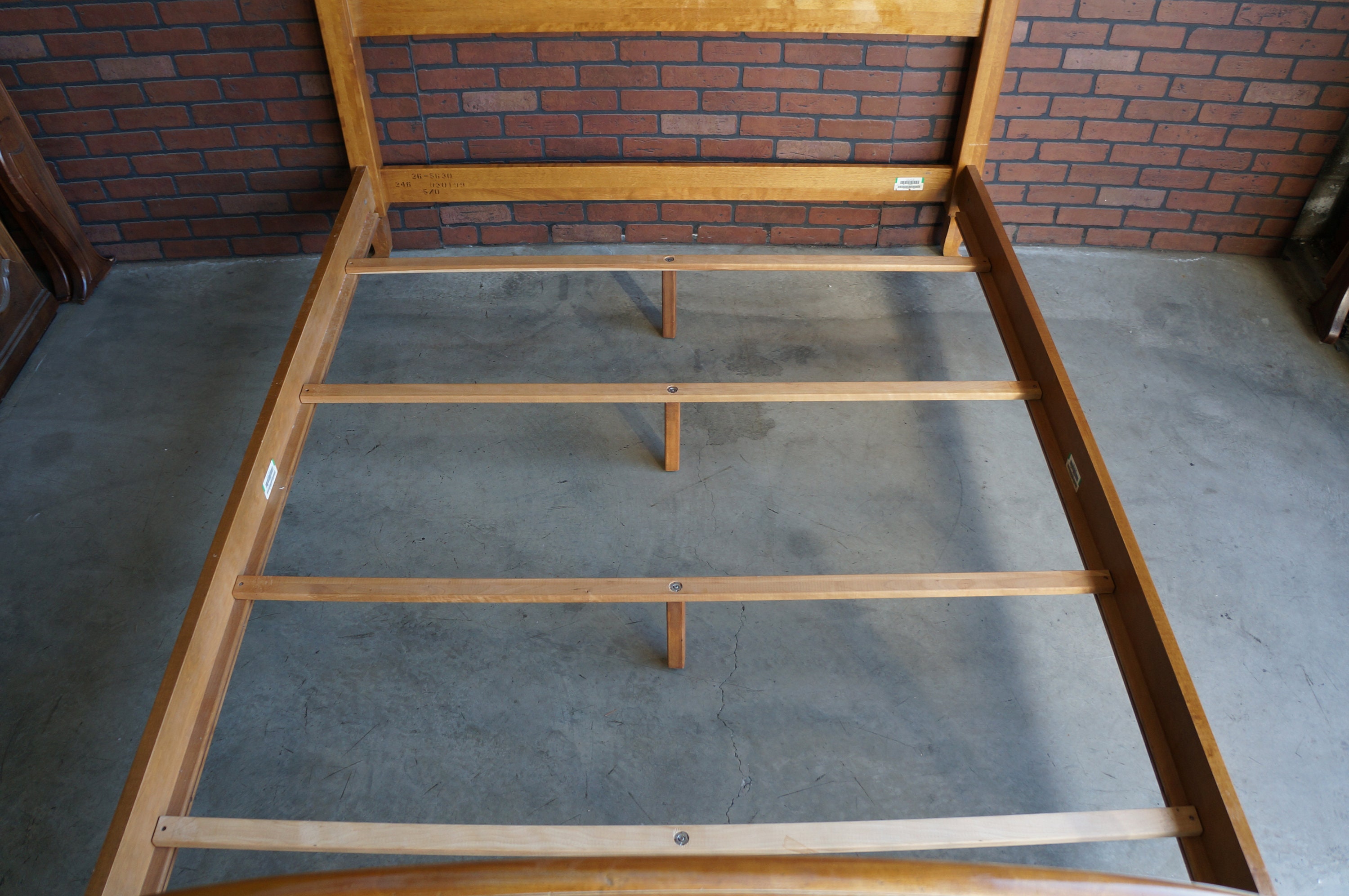Ethan allen wheatback on sale bed