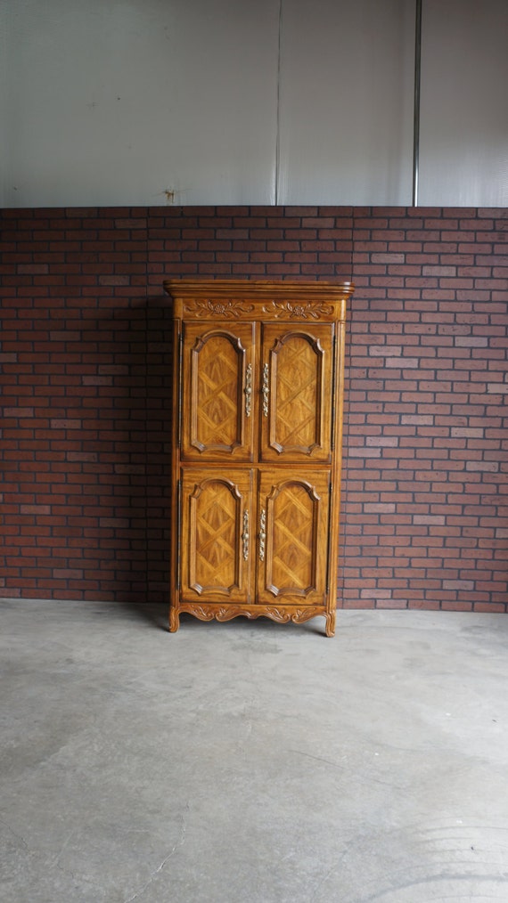 Armoire Wardrobe Door Chest Dresser French Provincial Armoire Cabernet Collection By Drexel Heritage