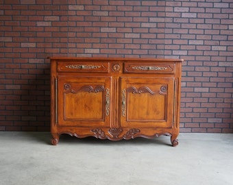 Sideboard ~ French Provincial Buffet ~ Cabinet ~ Country French Sideboard by Drexel