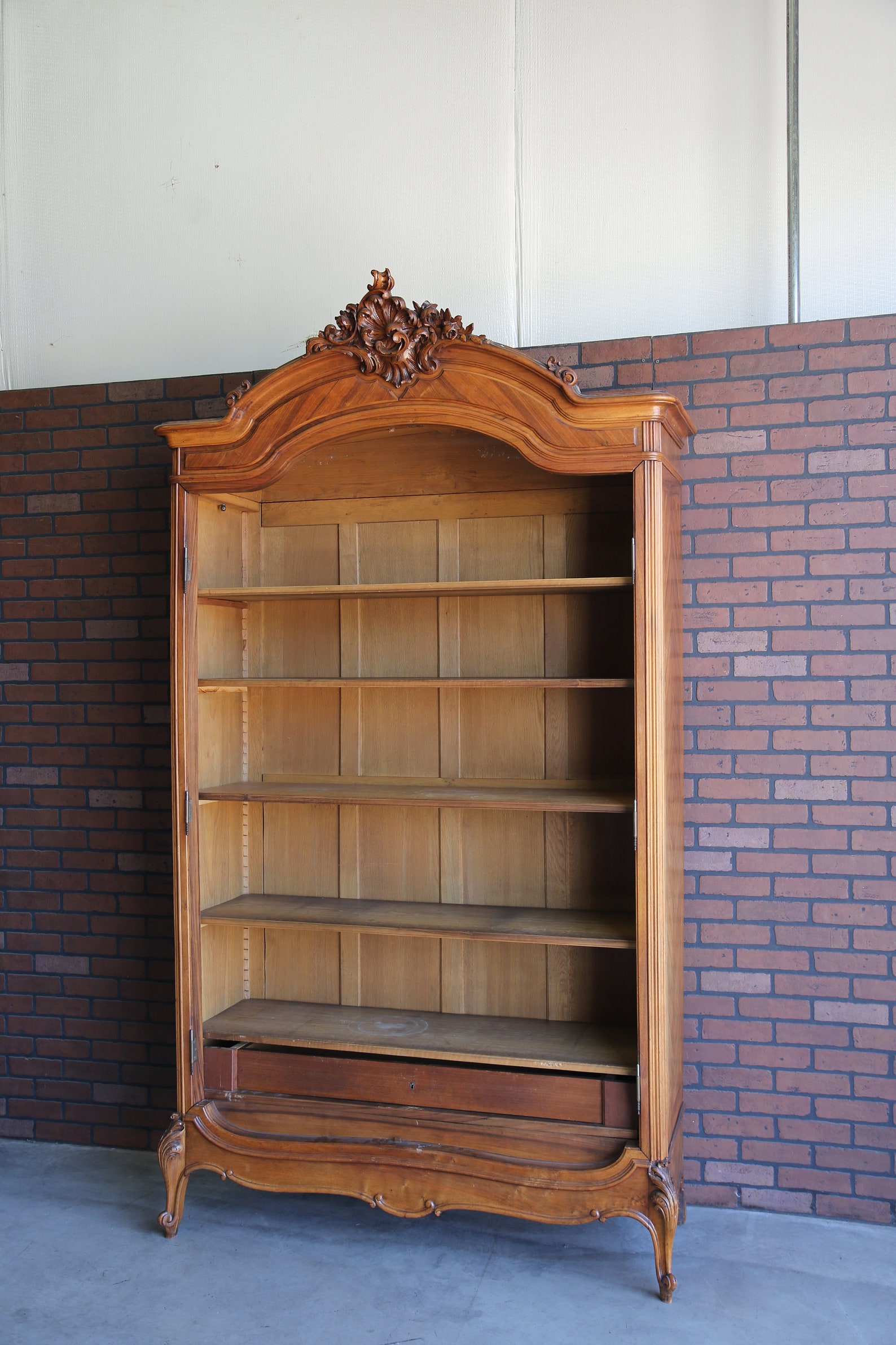 Antique French Armoire Bookcase French Rococo Armoire Etsy