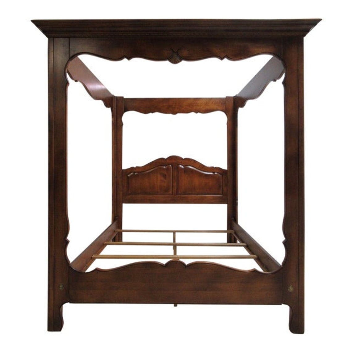 French Provincial Queen Canopy Bed Country French Canopy Bed Etsy