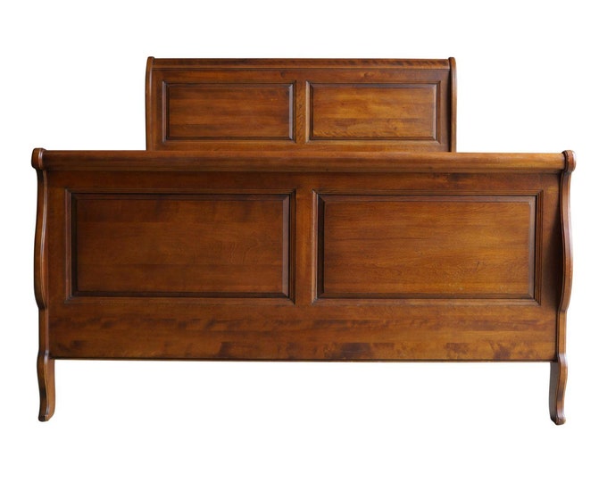 French Provincial Queen Sleigh Bed Queen Bed Frame Country French