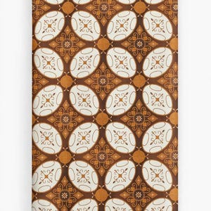 Vintage Batik Tyg Färgfull