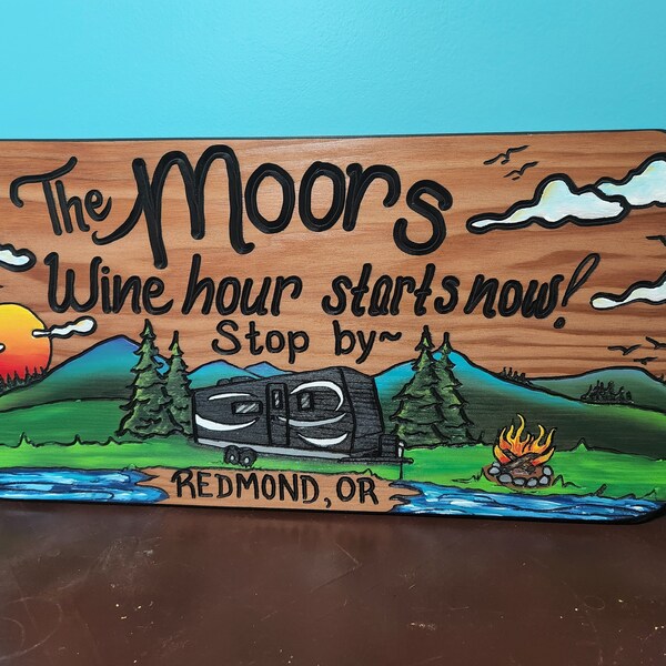 Personalized Rv Sign - Etsy