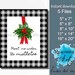 Christmas Mistletoe Art Print Instant Download Printable - Etsy