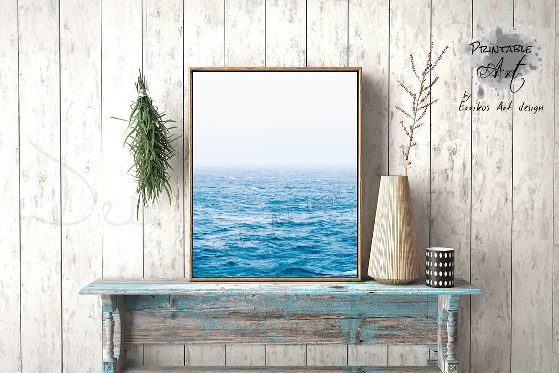 Sea Ocean Printable Instant Download Sea Summer Wall Art - Etsy