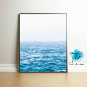 Sea Ocean Printable, Instant Download, Sea Summer, Wall Art Print, Home ...