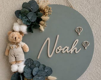 Letrero de madera personalizado para puerta, nombre a medida, regalo artesanal para inauguración de casa