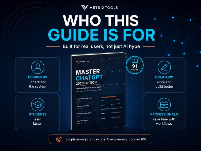 Chatgpt AI Guide 2026: Beginner to Advanced PDF | Projects, Research ...