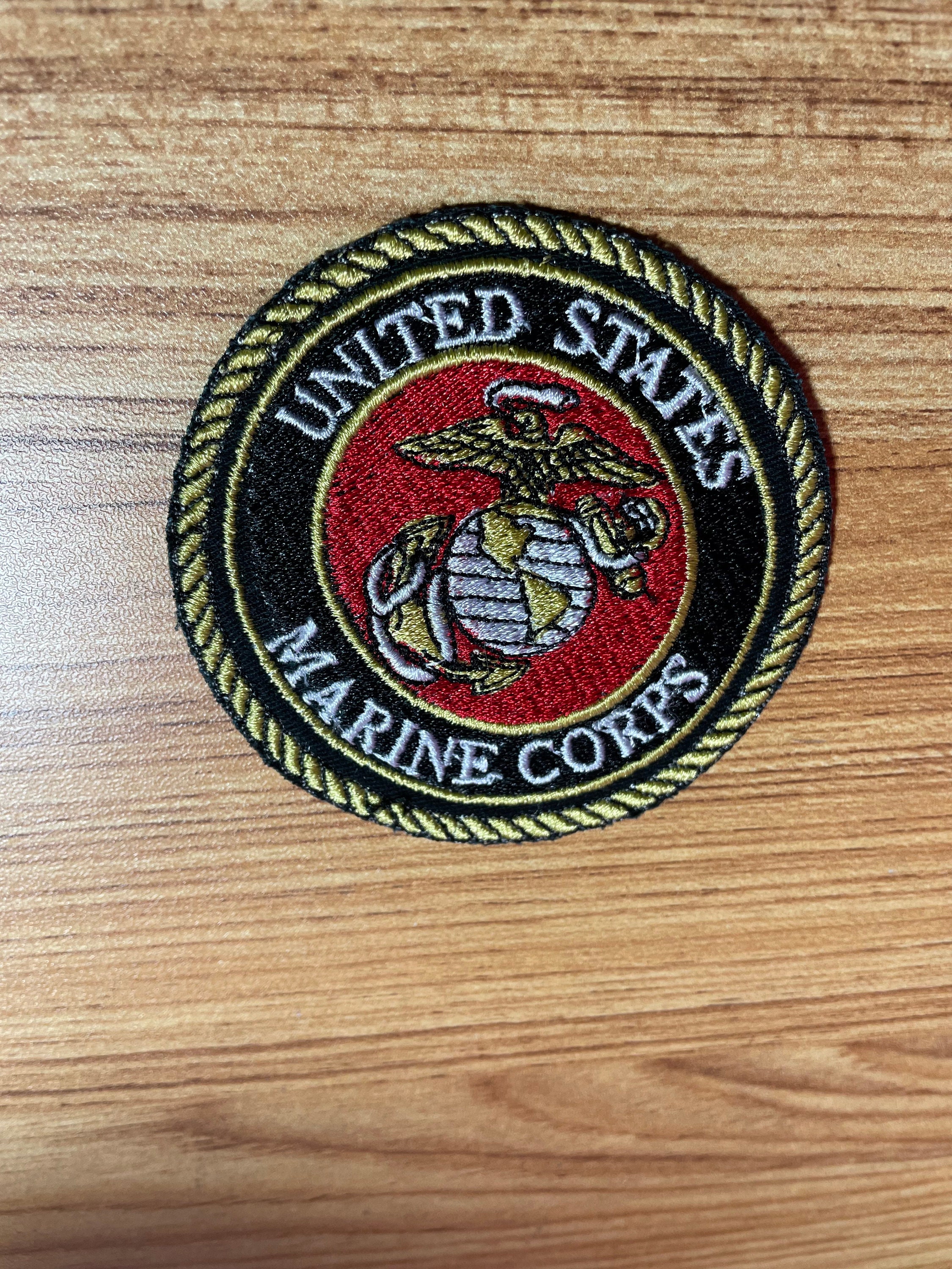 Embroidered Patch - USMC United States Marine Corps, Military – Crazy  Novelty Guy