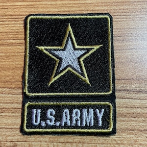 US Army iron-on Embroidered Patch