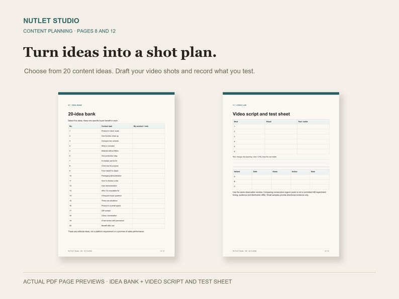 Marketing Toolkit for Etsy Sellers: Content Planner, Ads Tracker ...
