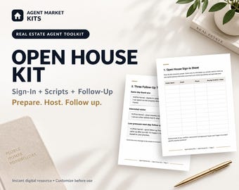 New Real Estate Agent Planner, Goals and Weekly Business PDF